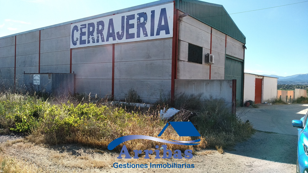 Vista exterior de Nau industrial en venda en Escalona