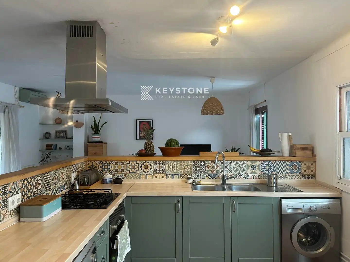 Kitchen of Attic for rent in  Palma de Mallorca  with Air Conditioner and Terrace