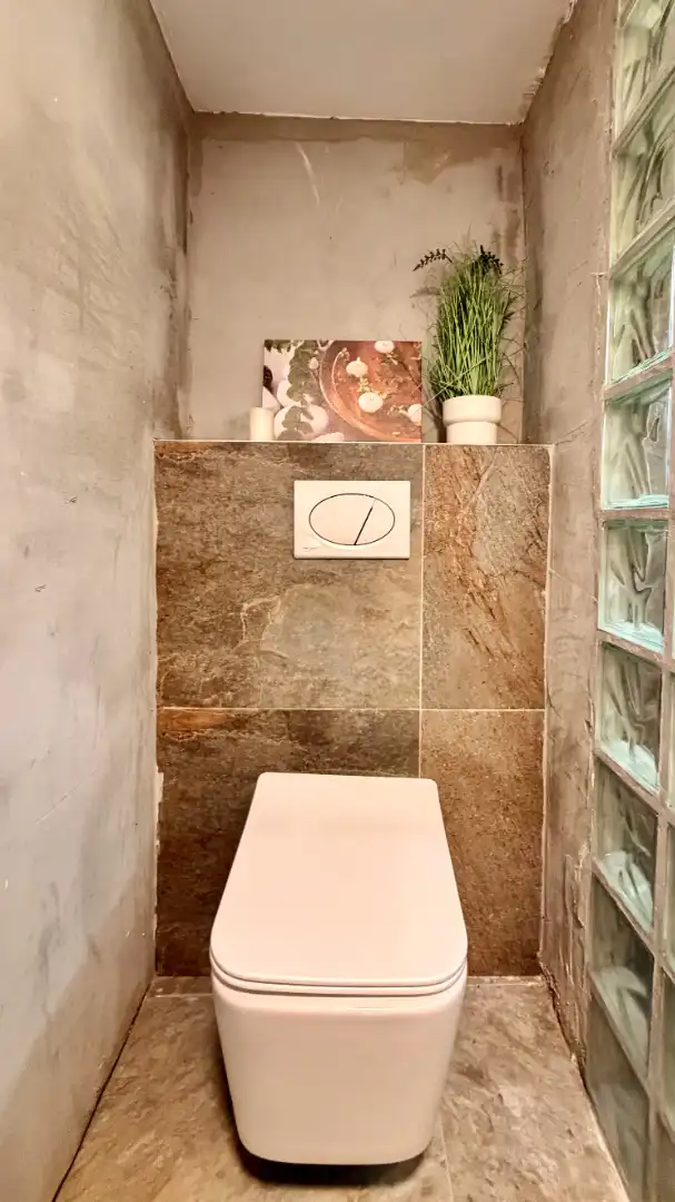 Badezimmer von Haus oder Chalet zum Verkauf in Tarragona mit Heizung, Privatgarten und Parkett