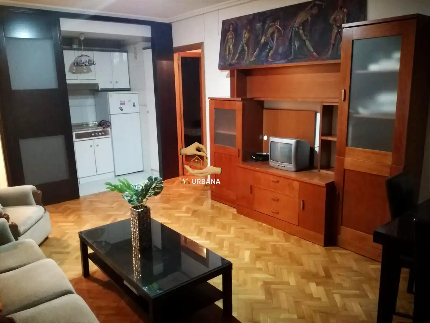 Wohnzimmer von Wohnung zum Verkauf in Salamanca mit Heizung, Möbliert und Balkon