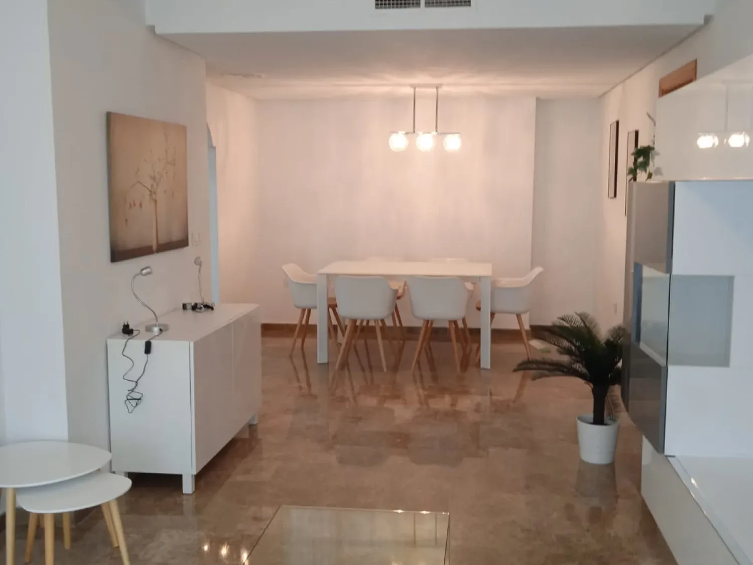 Dining room of Flat to rent in  Murcia Capital  with Air Conditioner, Heating and Storage room