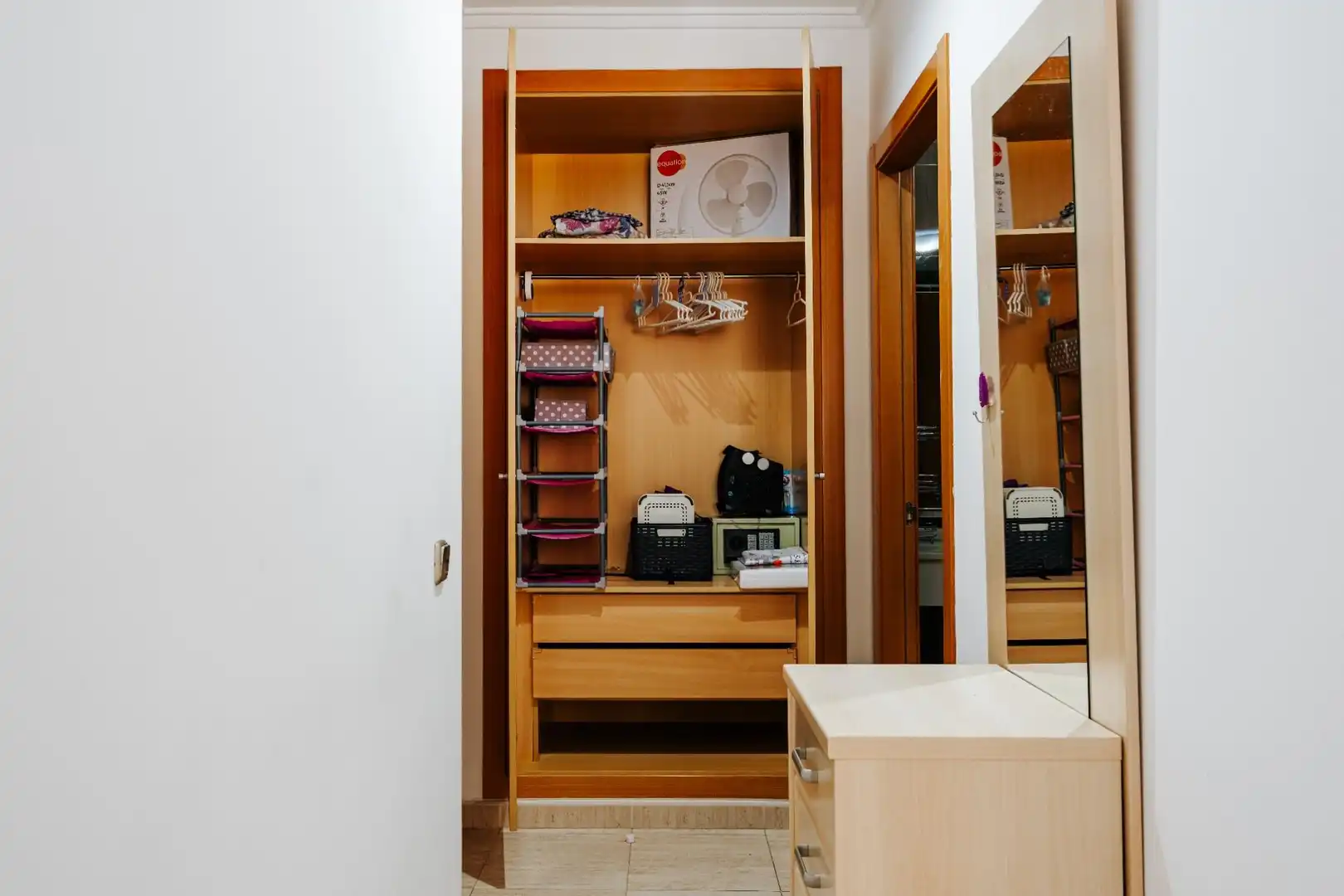 Dormitori de Apartament de lloguer en Villajoyosa / La Vila Joiosa amb Aire condicionat, Calefacció i Jardí privat