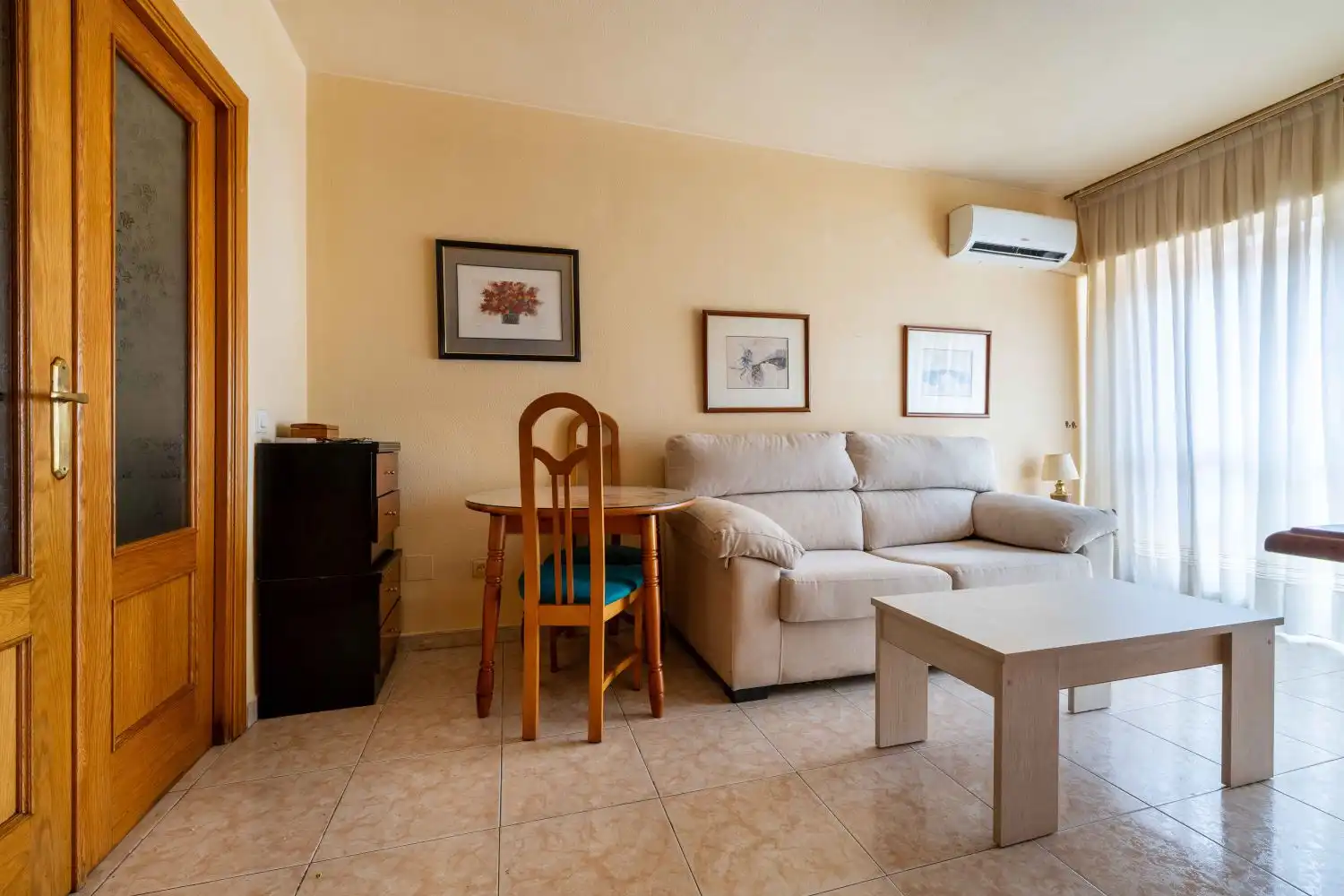 Sala de estar de Piso en venta en Murcia con Aire acondicionado