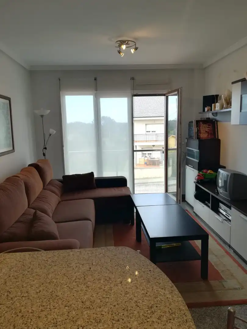 Wohnzimmer von Wohnungen zum Verkauf in Barreiros mit Heizung, Terrasse und Abstellraum