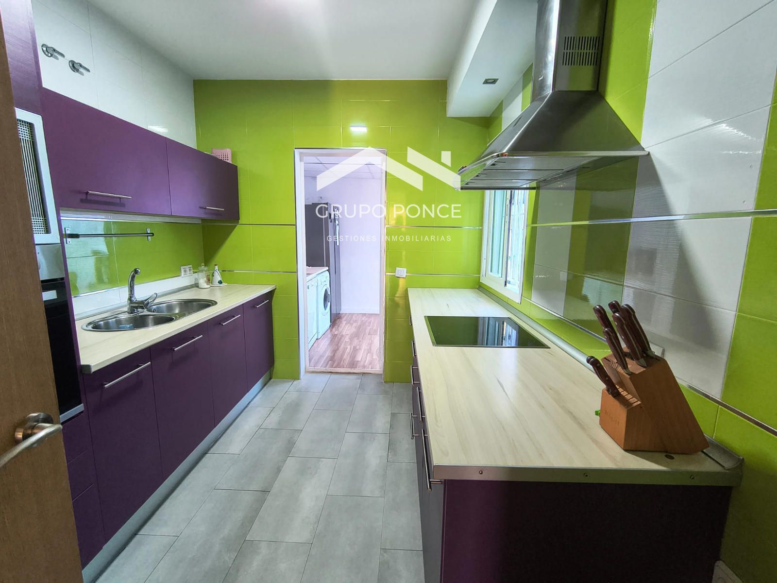 Kitchen of Single-family semi-detached for sale in Jerez de la Frontera  with Air Conditioner and Terrace