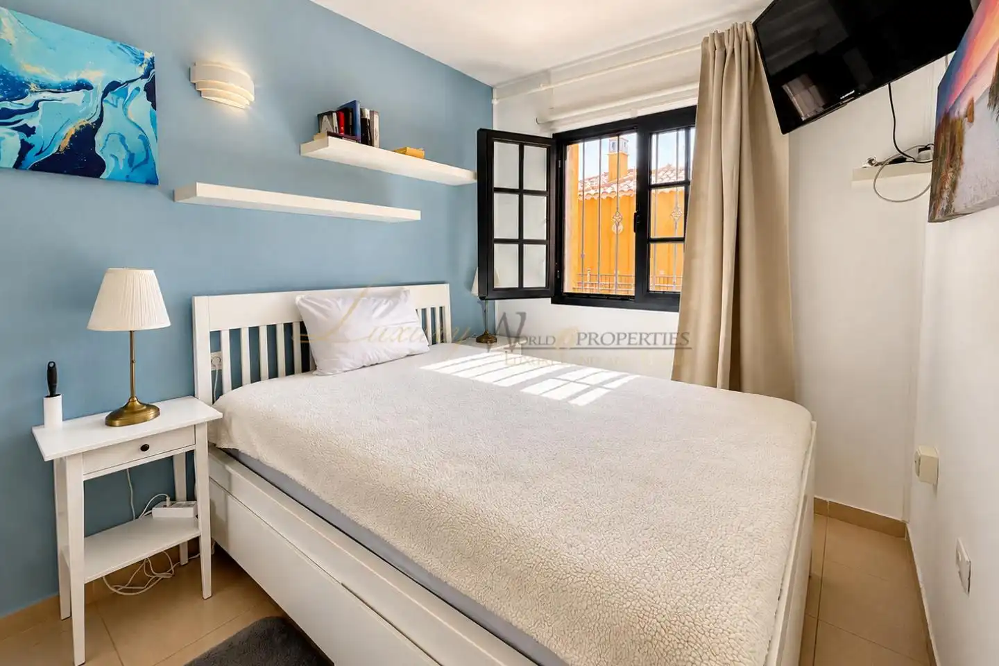 Bedroom of Flat for sale in Arona  with Terrace, Furnished and Community pool