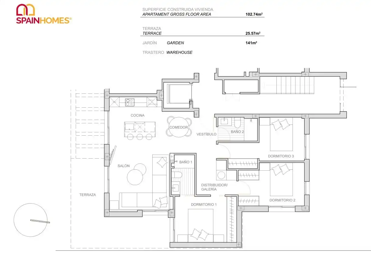 Apartamento con terraza en venta en Mar Menor Golf, imagen 25