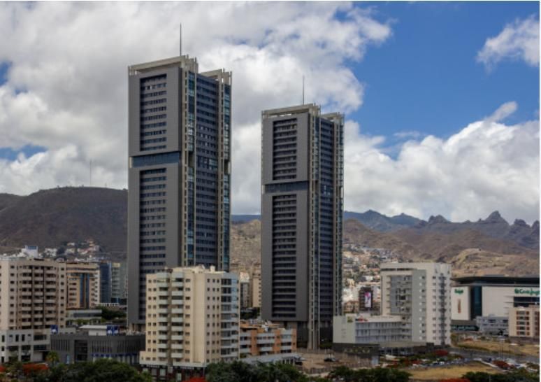 Vista exterior de Piso de alquiler en  Santa Cruz de Tenerife Capital con Aire acondicionado y Amueblado