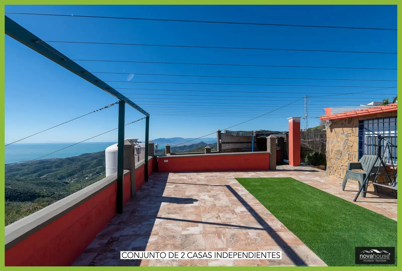 Terrace of Houses for sale in Moclinejo