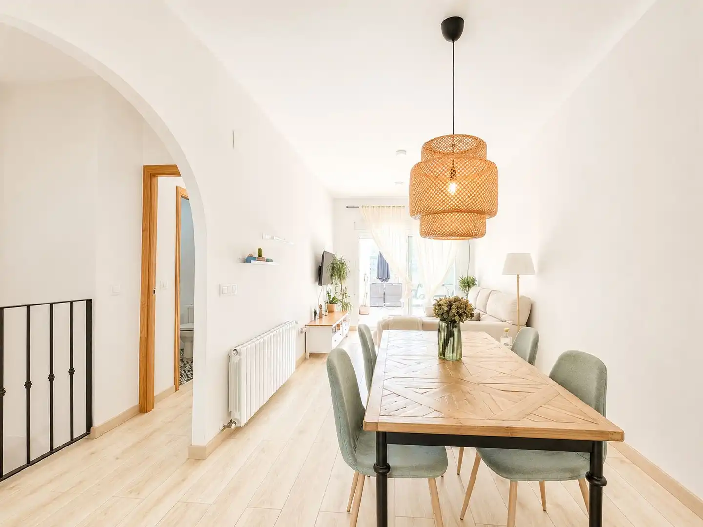 Menjador de Apartament en venda en Benitachell / El Poble Nou de Benitatxell amb Aire condicionat, Calefacció i Terrassa