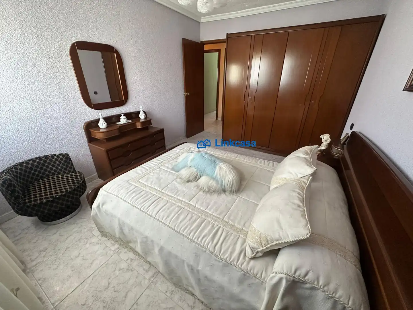 Bedroom of Flat for sale in Madrid  with Heating and Terrace
