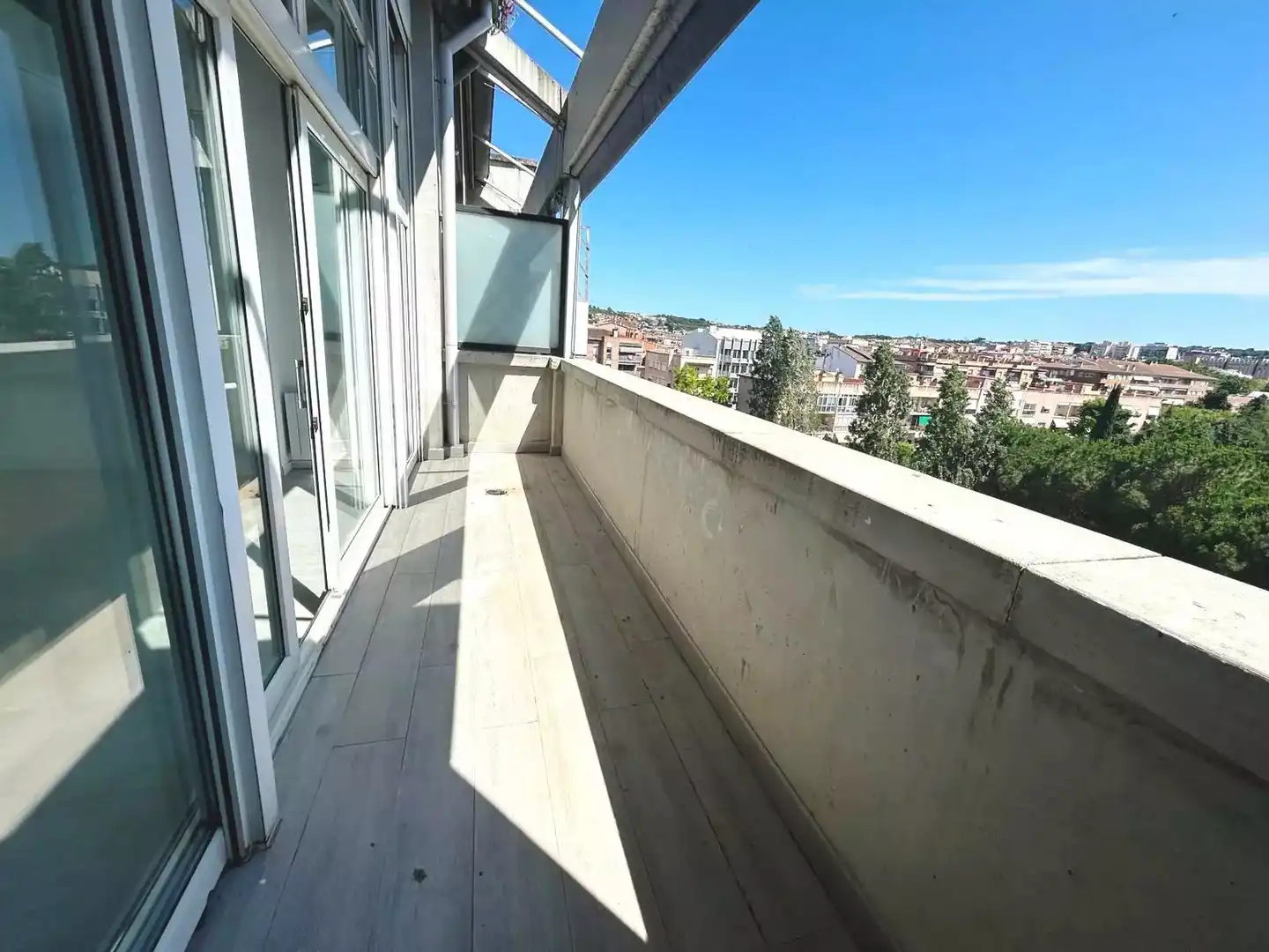 Terrasse von Wohnung zur Miete in Girona mit Klimaanlage, Heizung und Parkett
