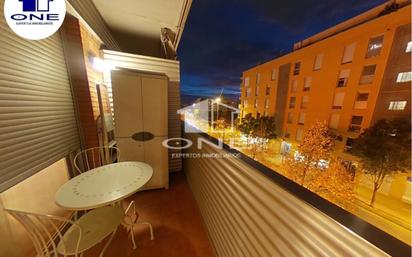 Balcony of Flat for sale in Rubí  with Heating, Private garden and Parquet flooring