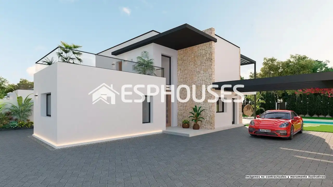 Detached house with terrace for sale in La Nucia Pueblo, imagen 2