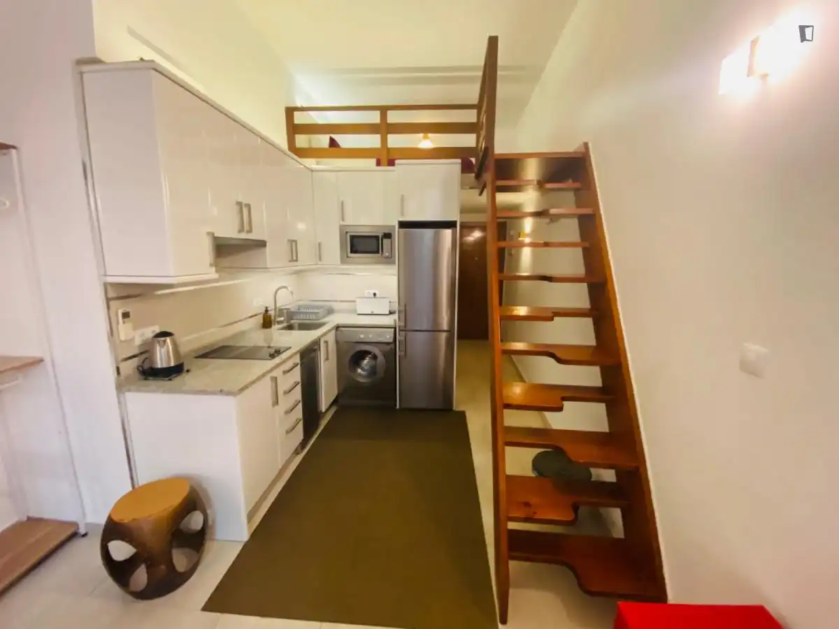 Estudio de alquiler en Cortes - Huertas