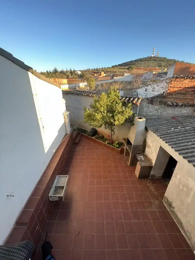 Terraza de Casa o chalet en venta en Los Navalmorales con Jardín privado y Trastero