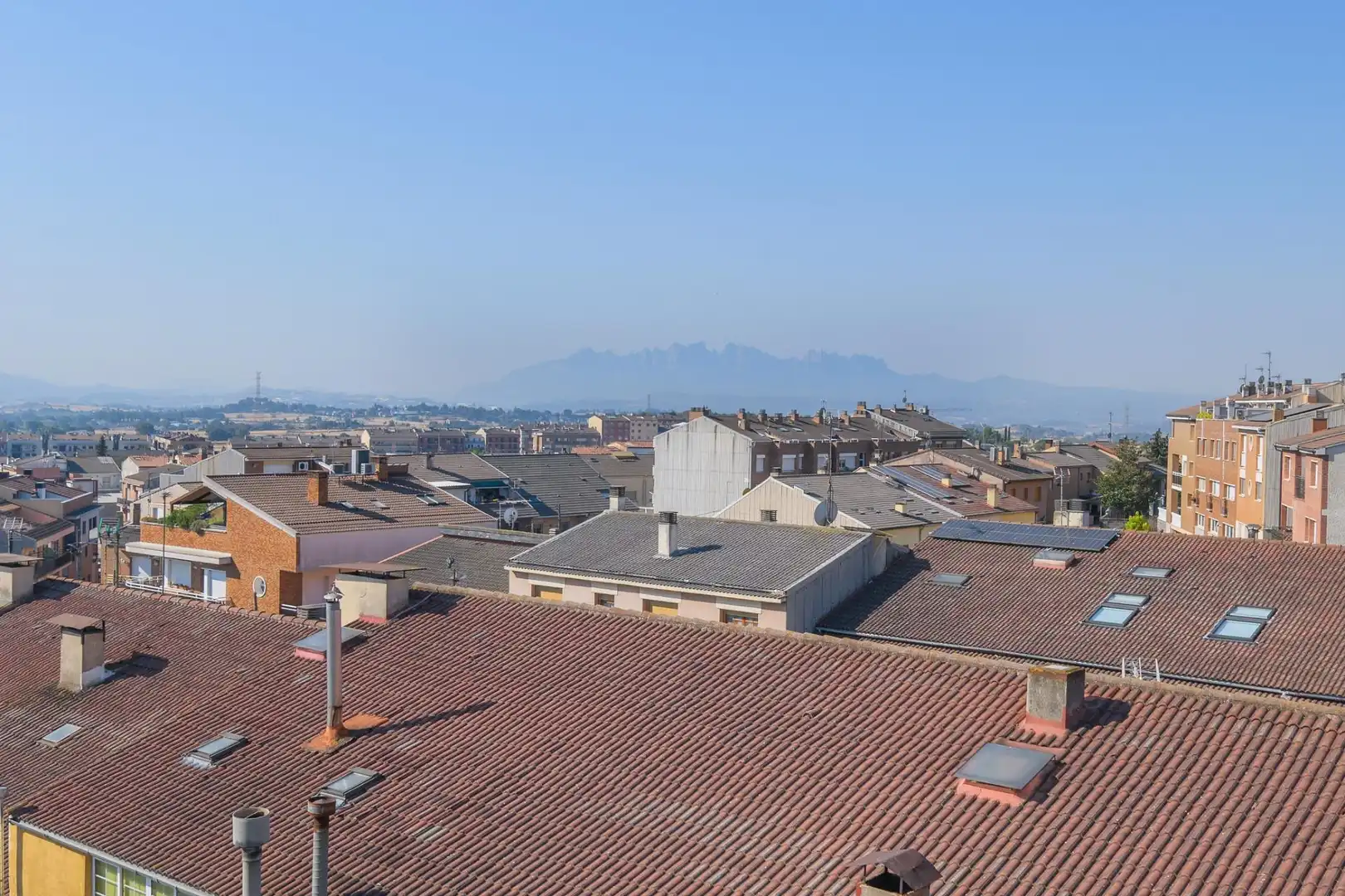 Vista exterior de Casa adosada en venda en Santpedor