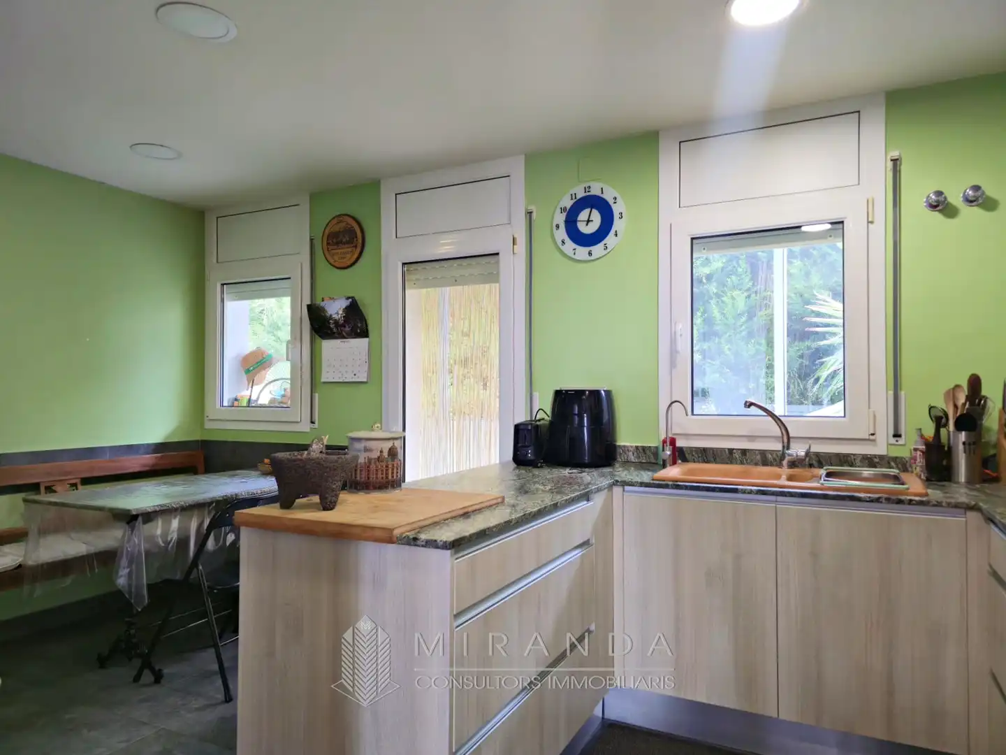 Cocina de Casa o chalet en venta en L'Ametlla del Vallès con Aire acondicionado, Calefacción y Jardín privado