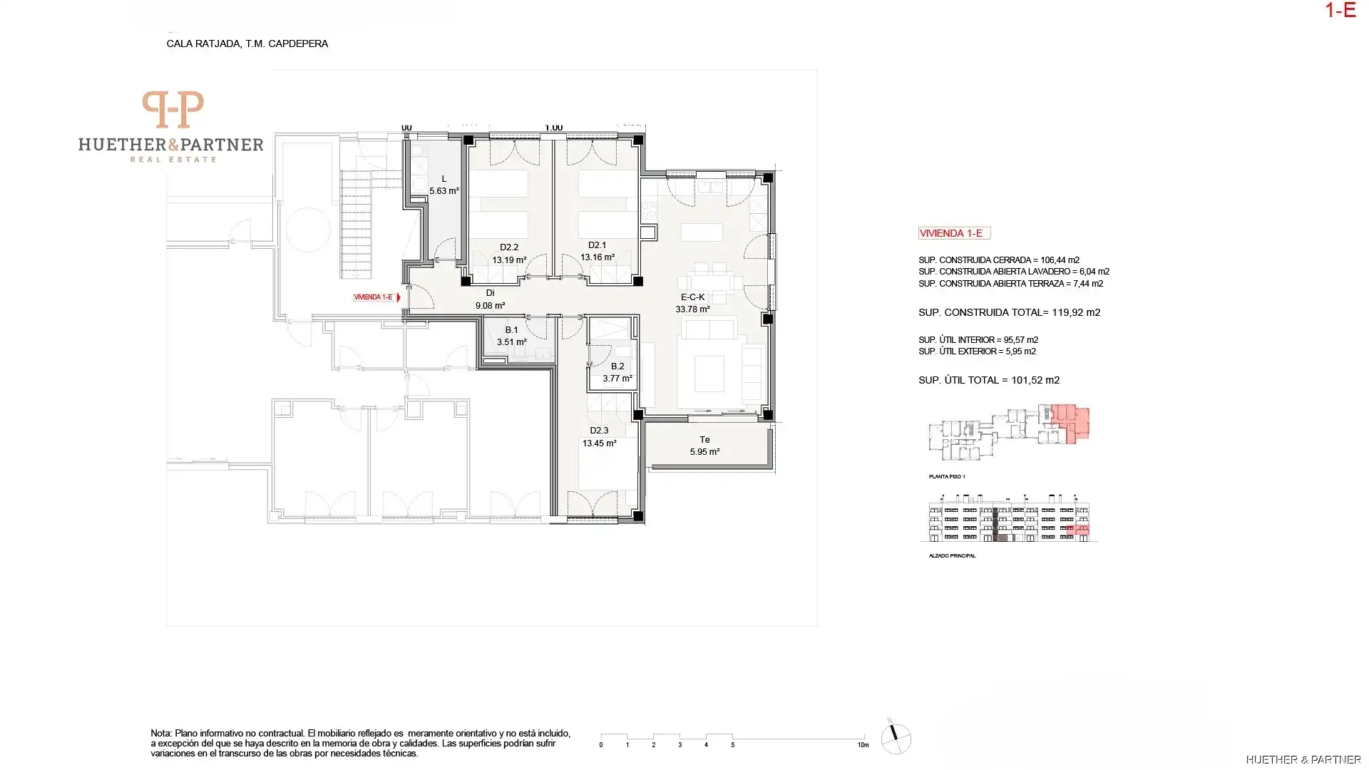 Flat with lift for sale in Cala Ratjada, imagen 12