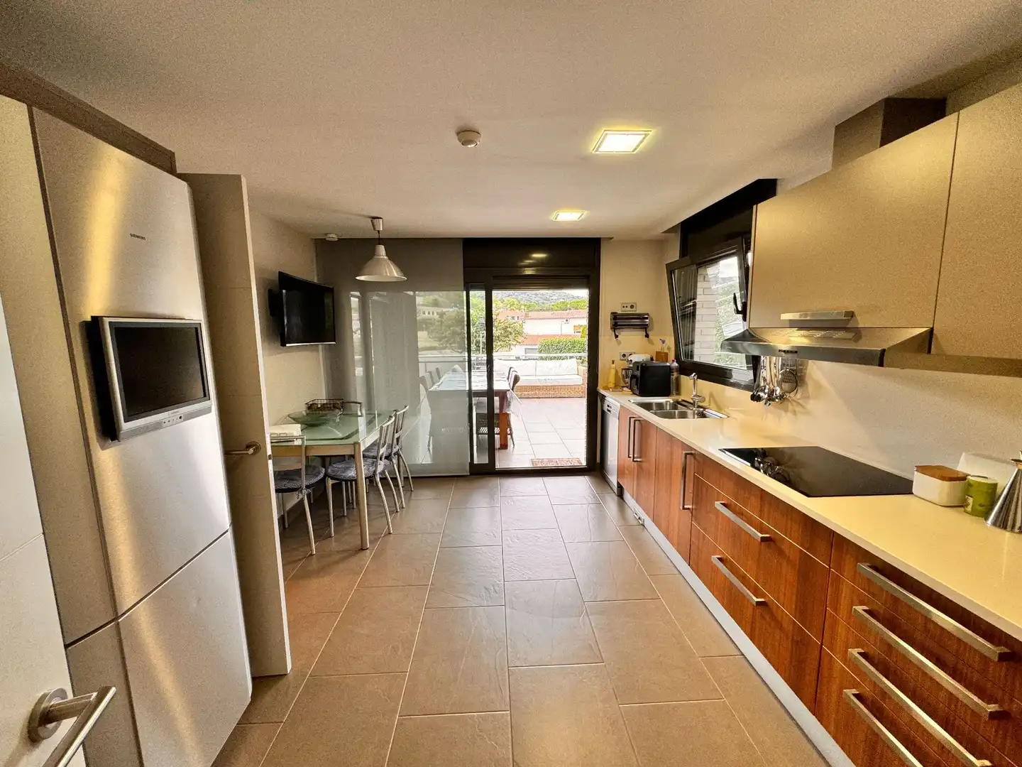 Cocina de Casa o chalet en venta en Vallromanes con Aire acondicionado, Calefacción y Jardín privado