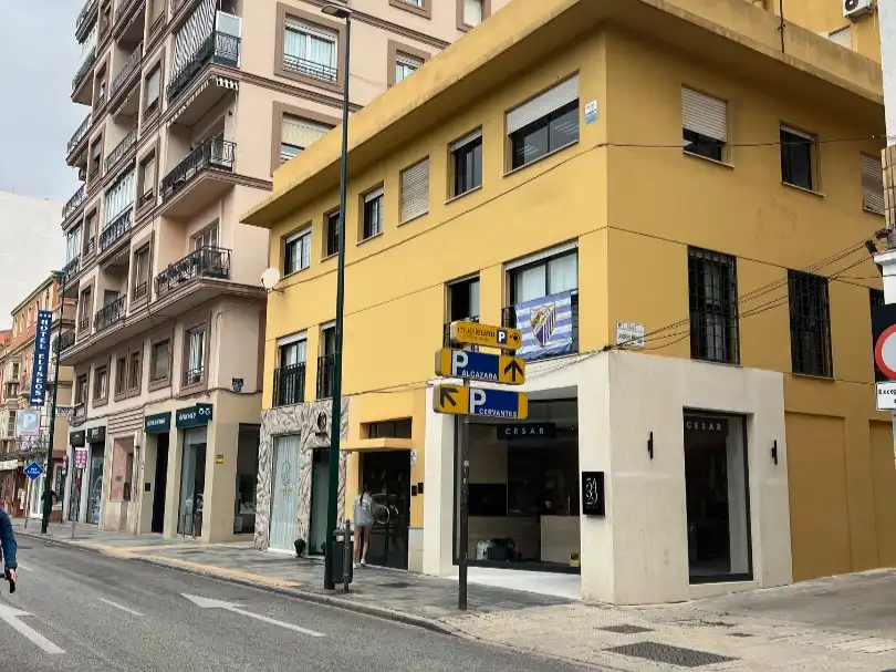 Exterior view of Garage for rent in Málaga  with Alarm
