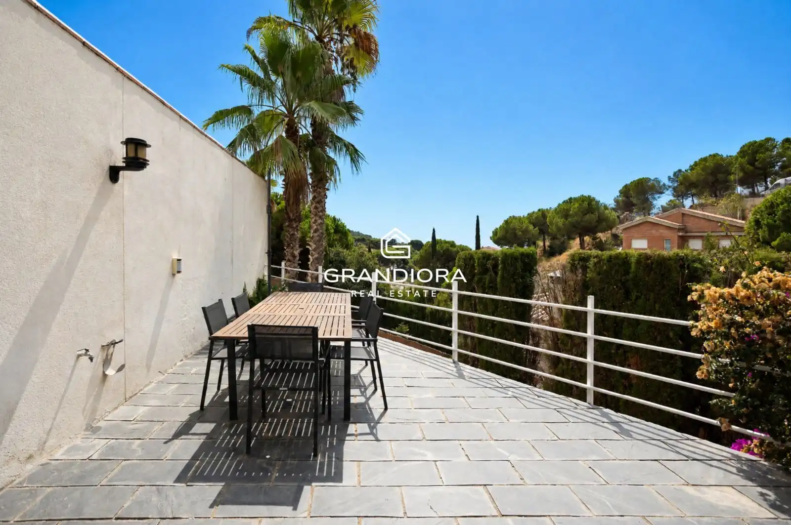 Garden of Houses for rent in Alella  with Swimming Pool
