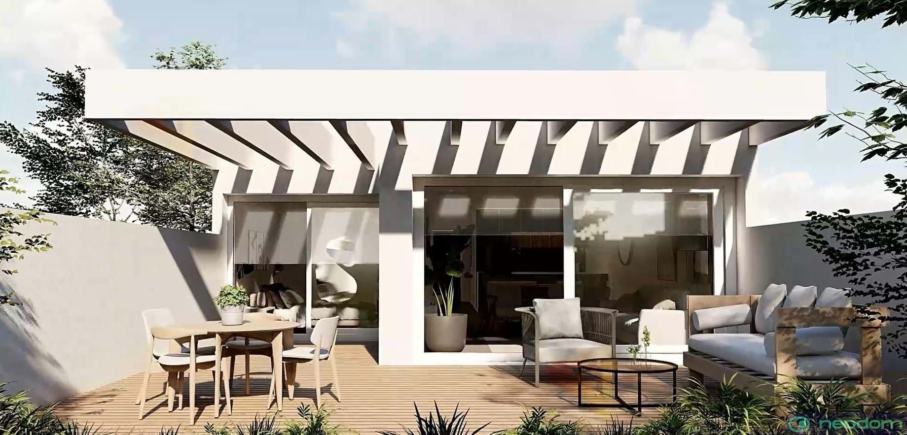 Terrassa de Casa o xalet en venda en  Murcia Capital