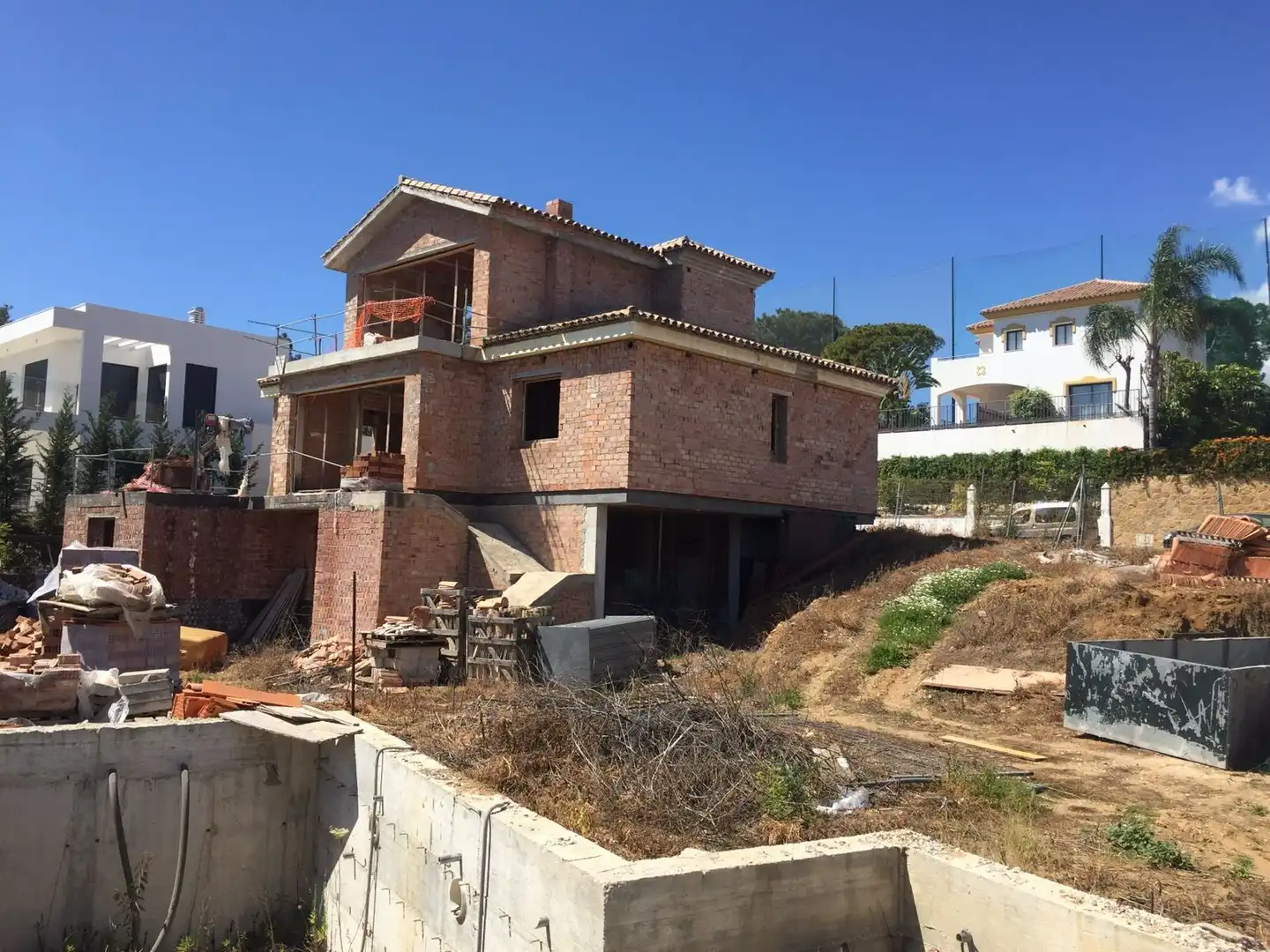 Vista exterior de Residencial en venda en Mijas