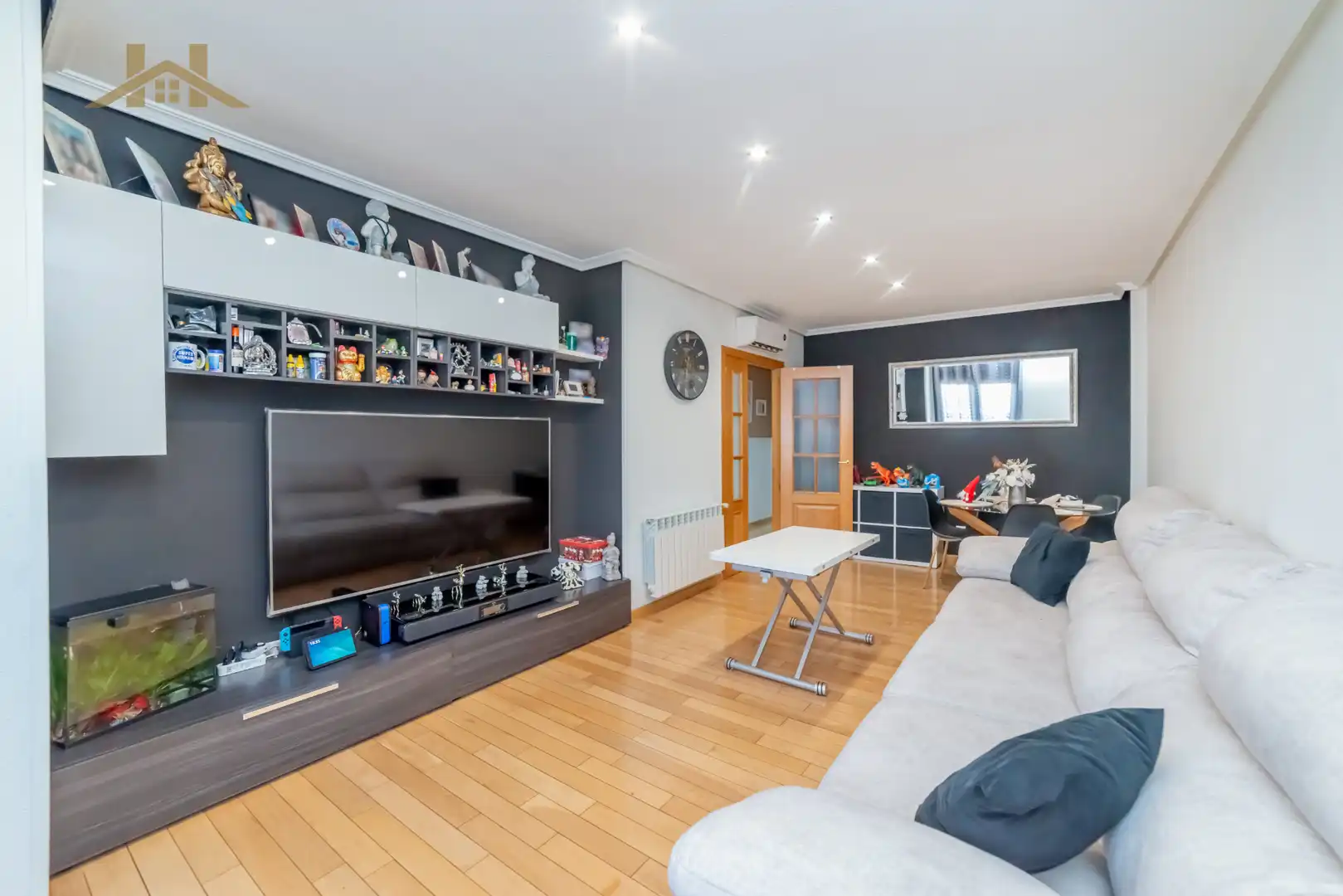 Living room of Flat for sale in Seseña  with Air Conditioner, Heating and Terrace