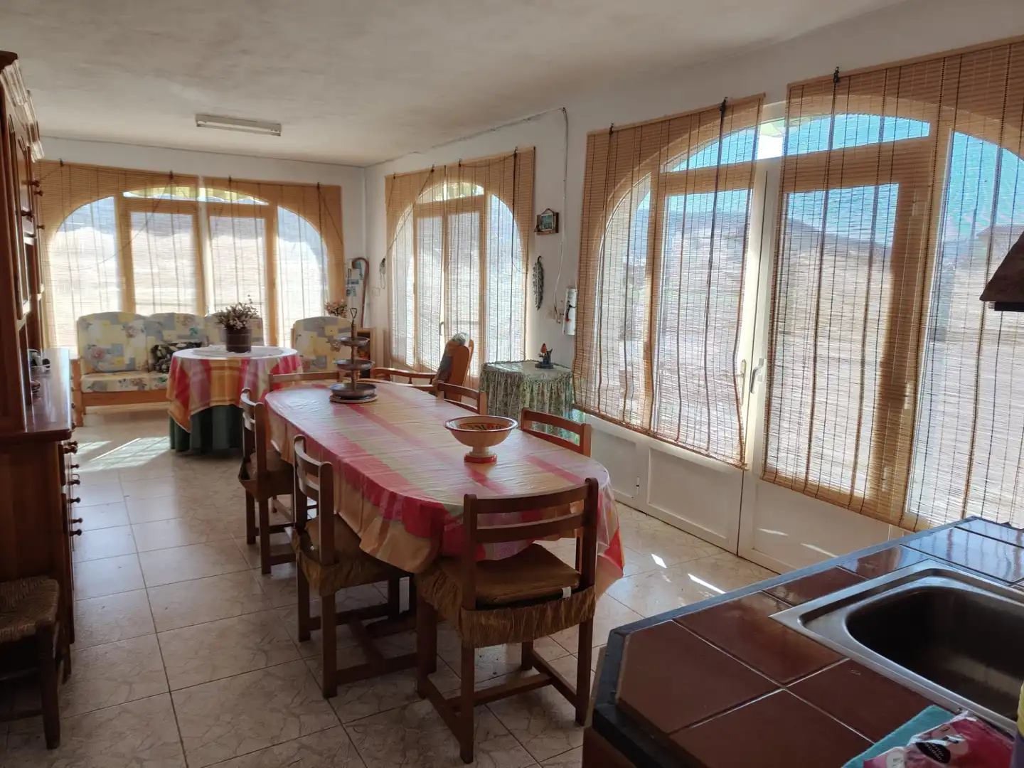 Menjador de Casa o xalet en venda en Atzeneta del Maestrat amb Calefacció, Jardí privat i Terrassa