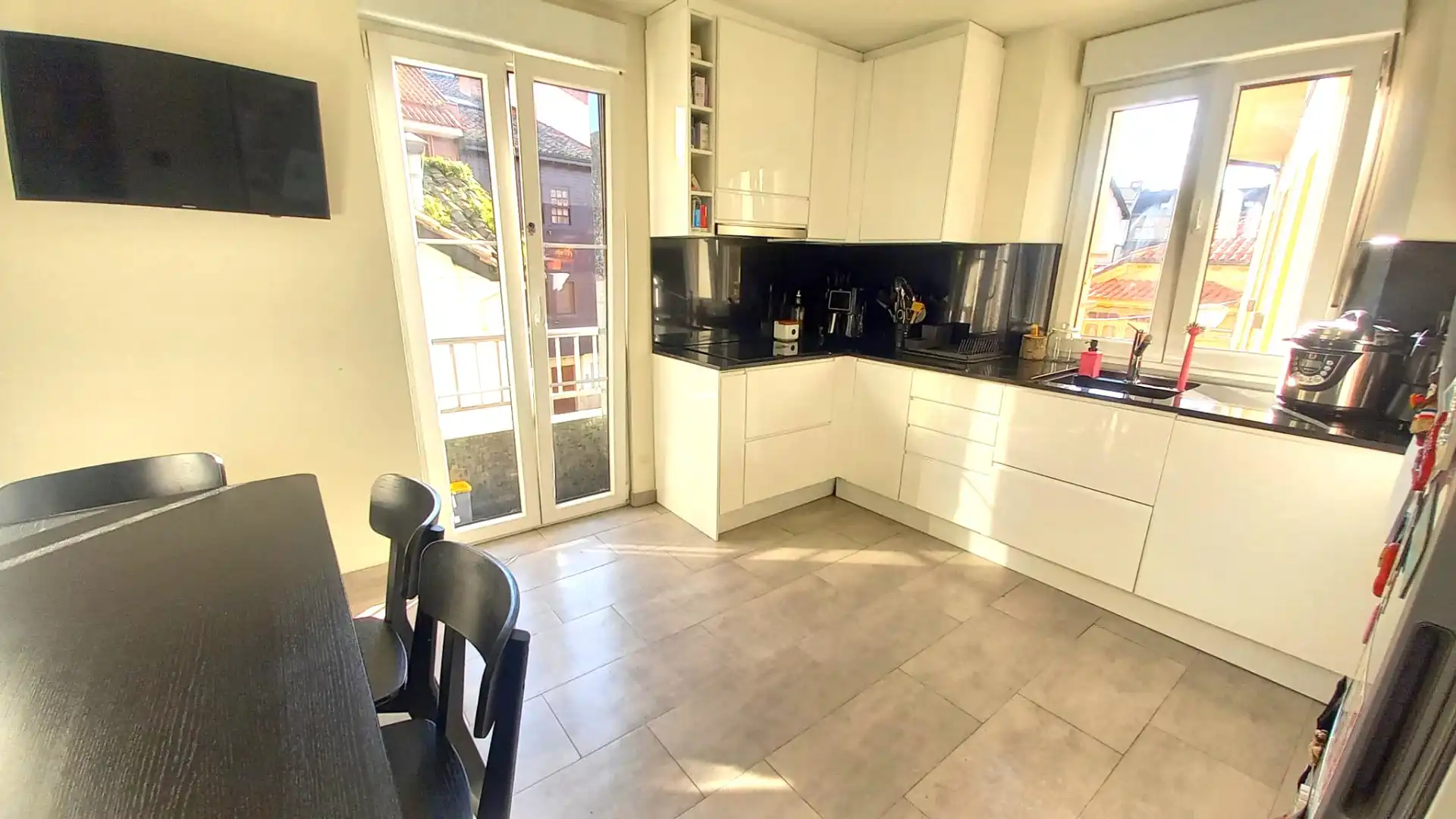 Kitchen of Detached homes for sale in Siero  with Heating, Parquet flooring and Terrace