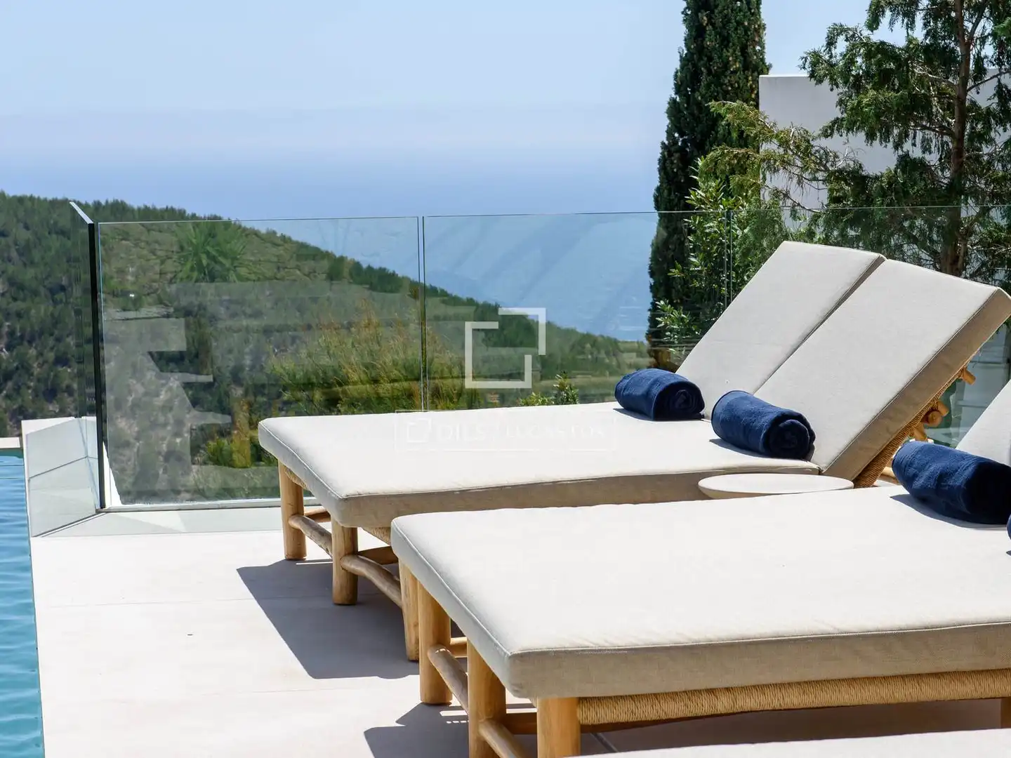 Terrace of Houses for sale in Santa Eulària des Riu  with Air Conditioner and Swimming Pool