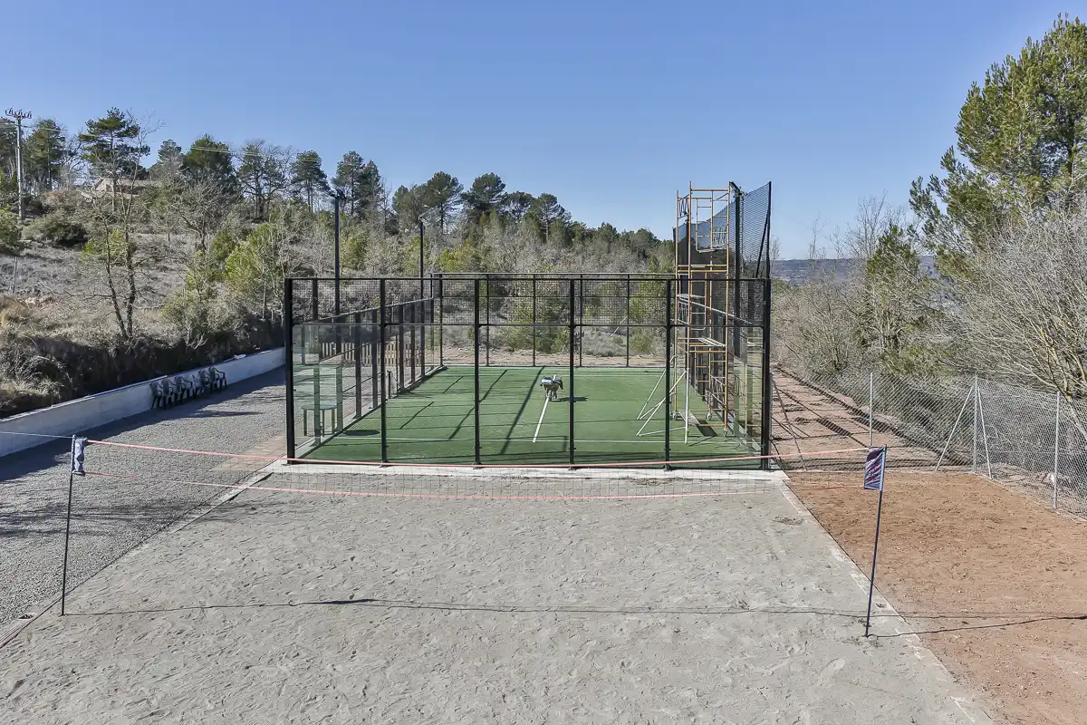 Garden of Country homes for sale in Aguilar de Segarra  with Heating, Swimming Pool and Internet