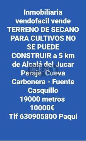 Terreno residencial en Venta en Alcalá del Júcar