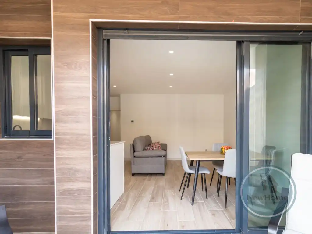 Terraza de Piso de alquiler en Elche / Elx con Aire acondicionado, Terraza y Piscina comunitaria