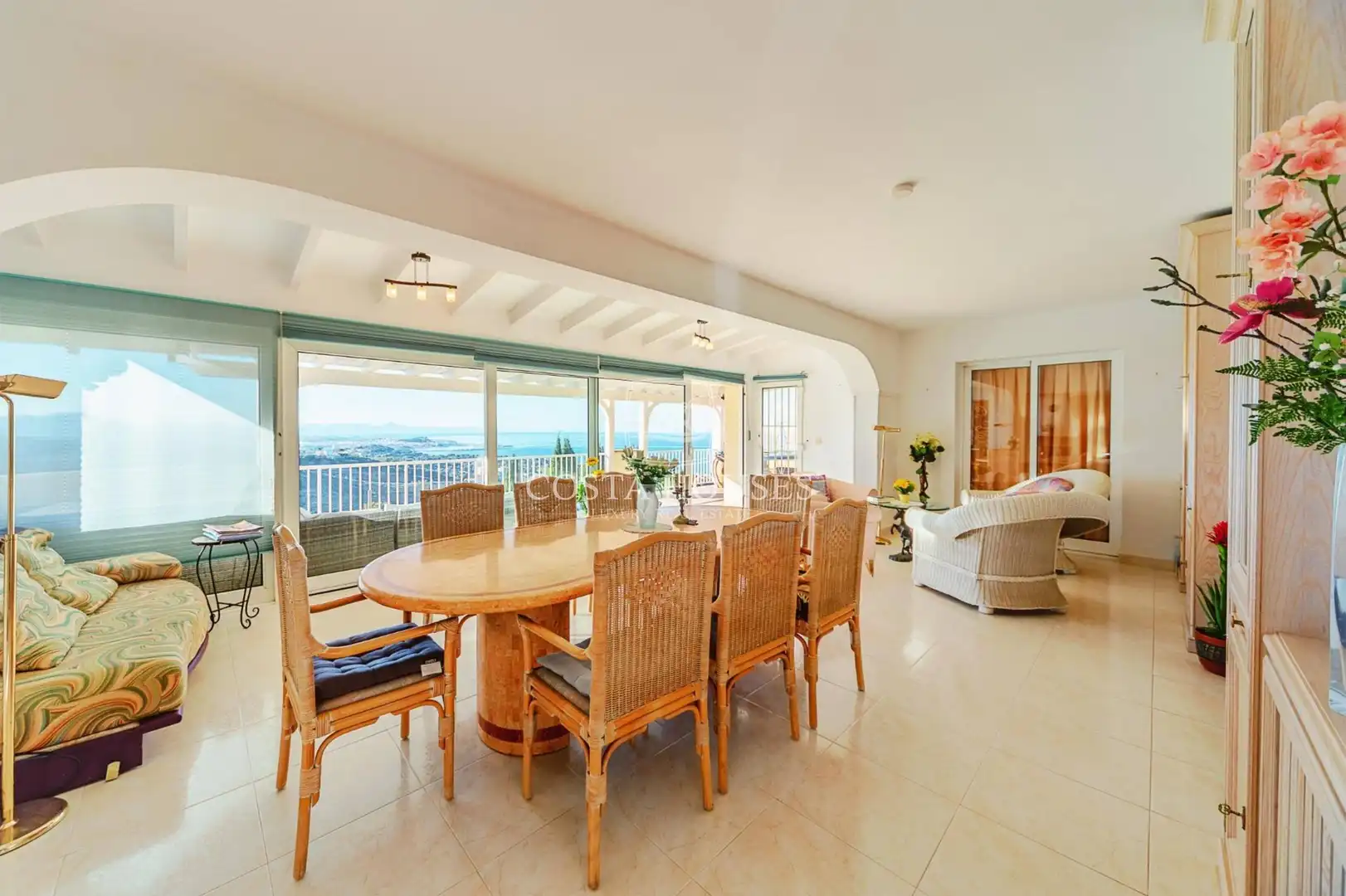 Dining room of Houses for sale in Dénia  with Air Conditioner, Heating and Private garden