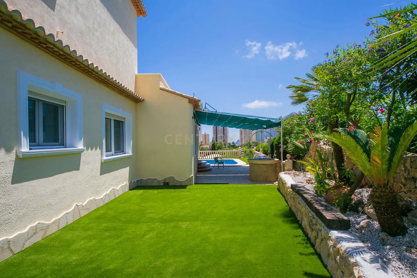 Jardín de Apartamento en venta en Calpe / Calp con Jardín privado, Trastero y Horno