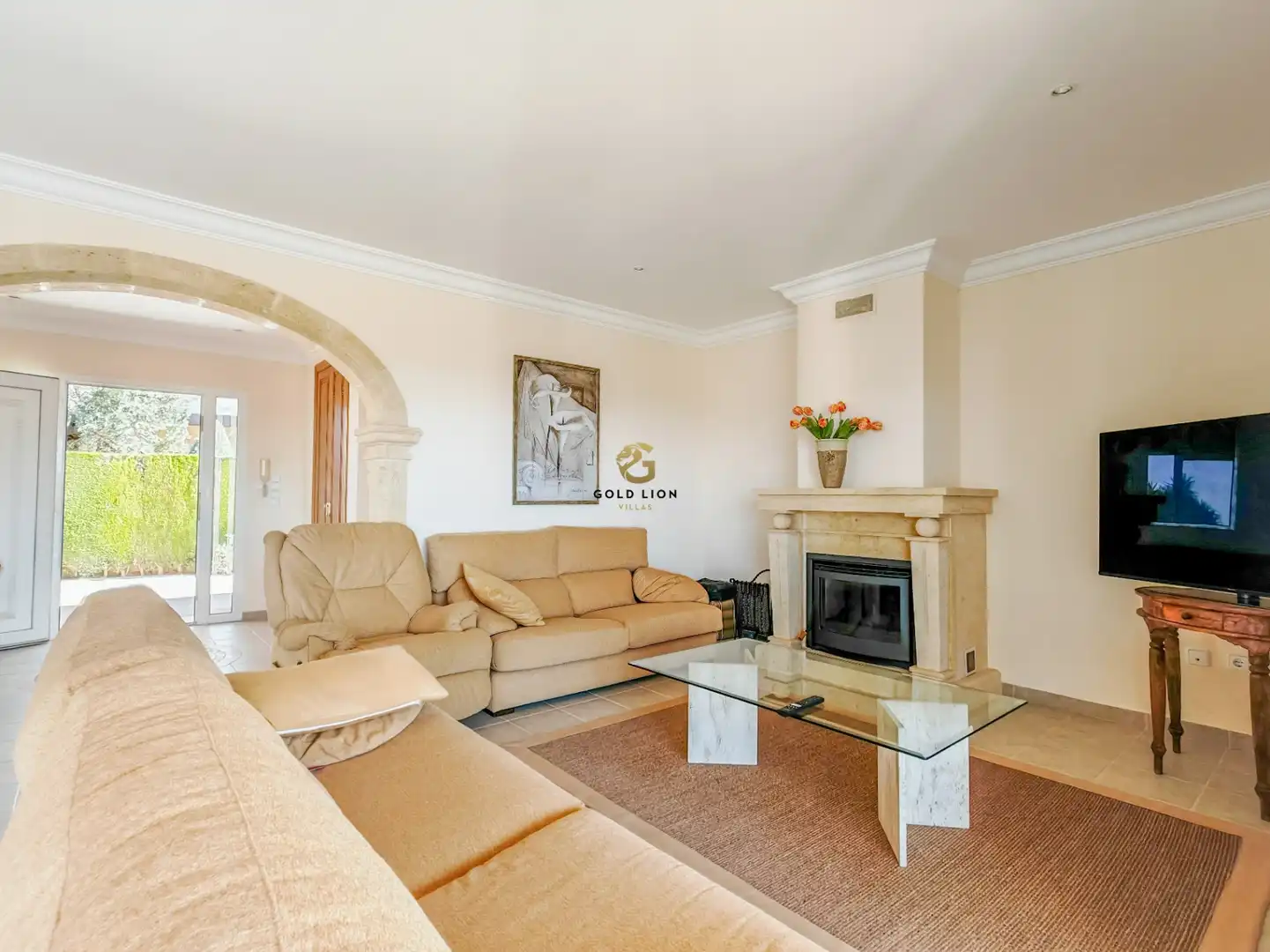 Living room of Houses for sale in Dénia  with Air Conditioner, Heating and Private garden