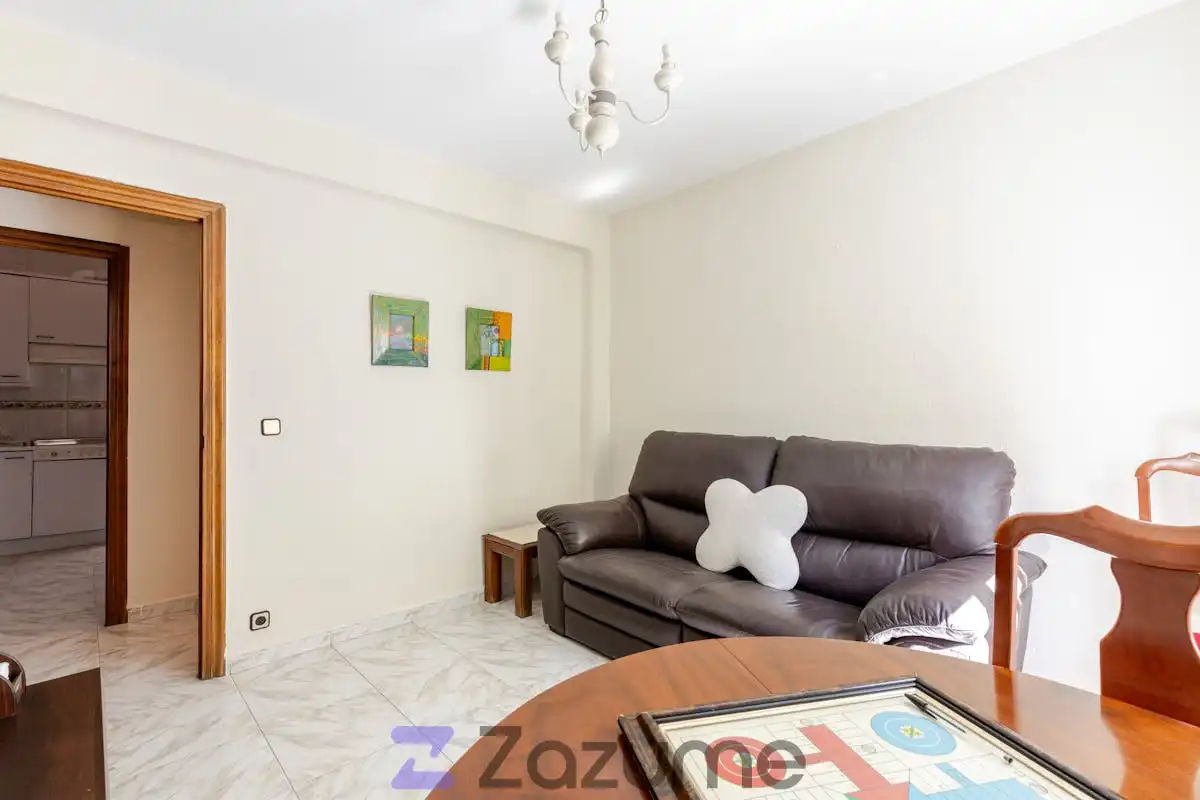 Living room of Flat for rent in Madrid  with Heating, Furnished and Washing machine