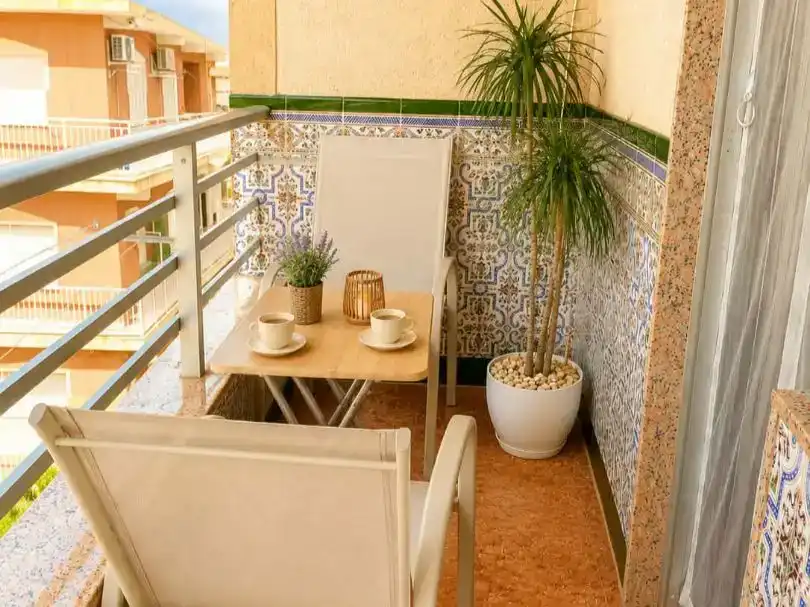 Balcony of Flat for sale in Cartagena  with Air Conditioner and Balcony