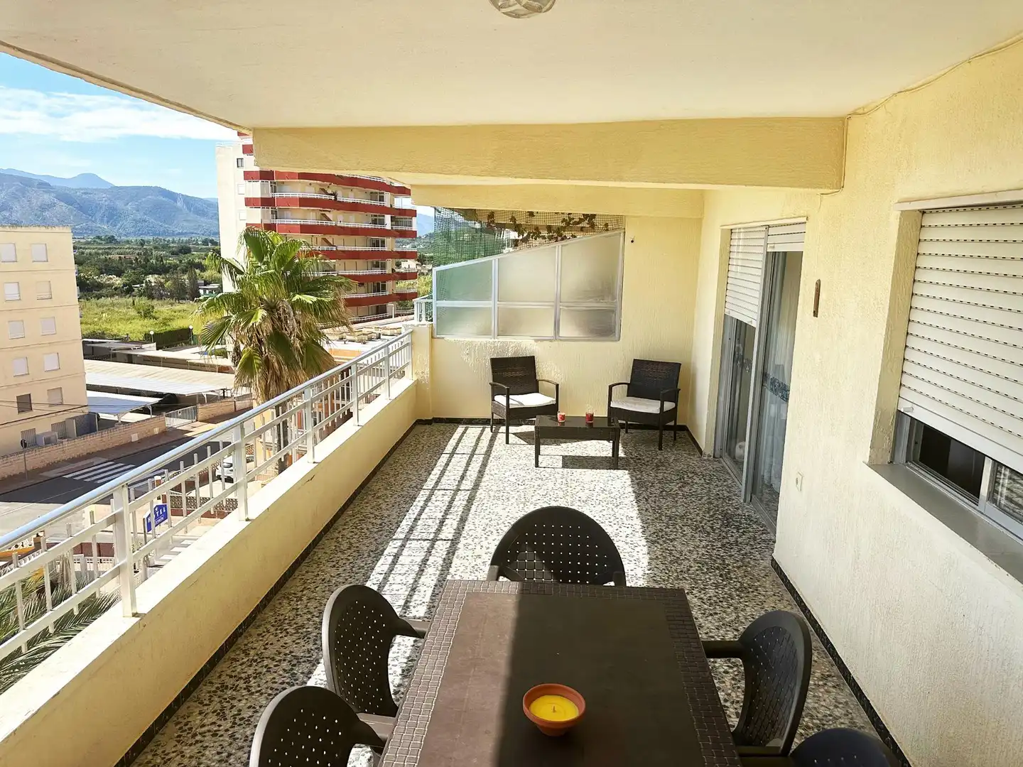 Terraza de Apartamento en venta en Tavernes de la Valldigna con Terraza y Amueblado