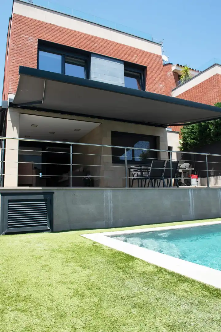 Terraza de Casa o chalet en venta en Alella con Aire acondicionado, Calefacción y Jardín privado