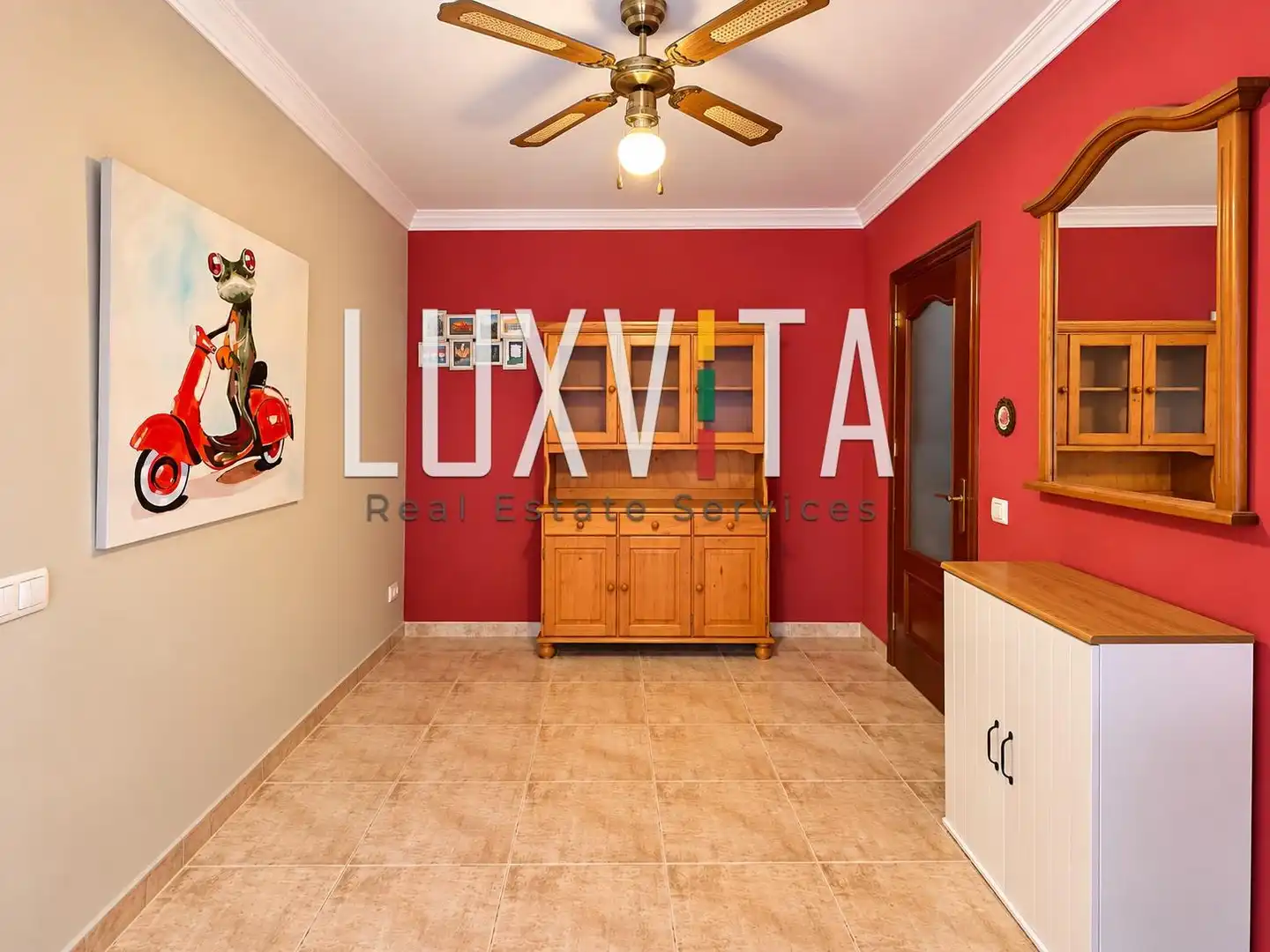 Dining room of Flat for sale in Las Rosas