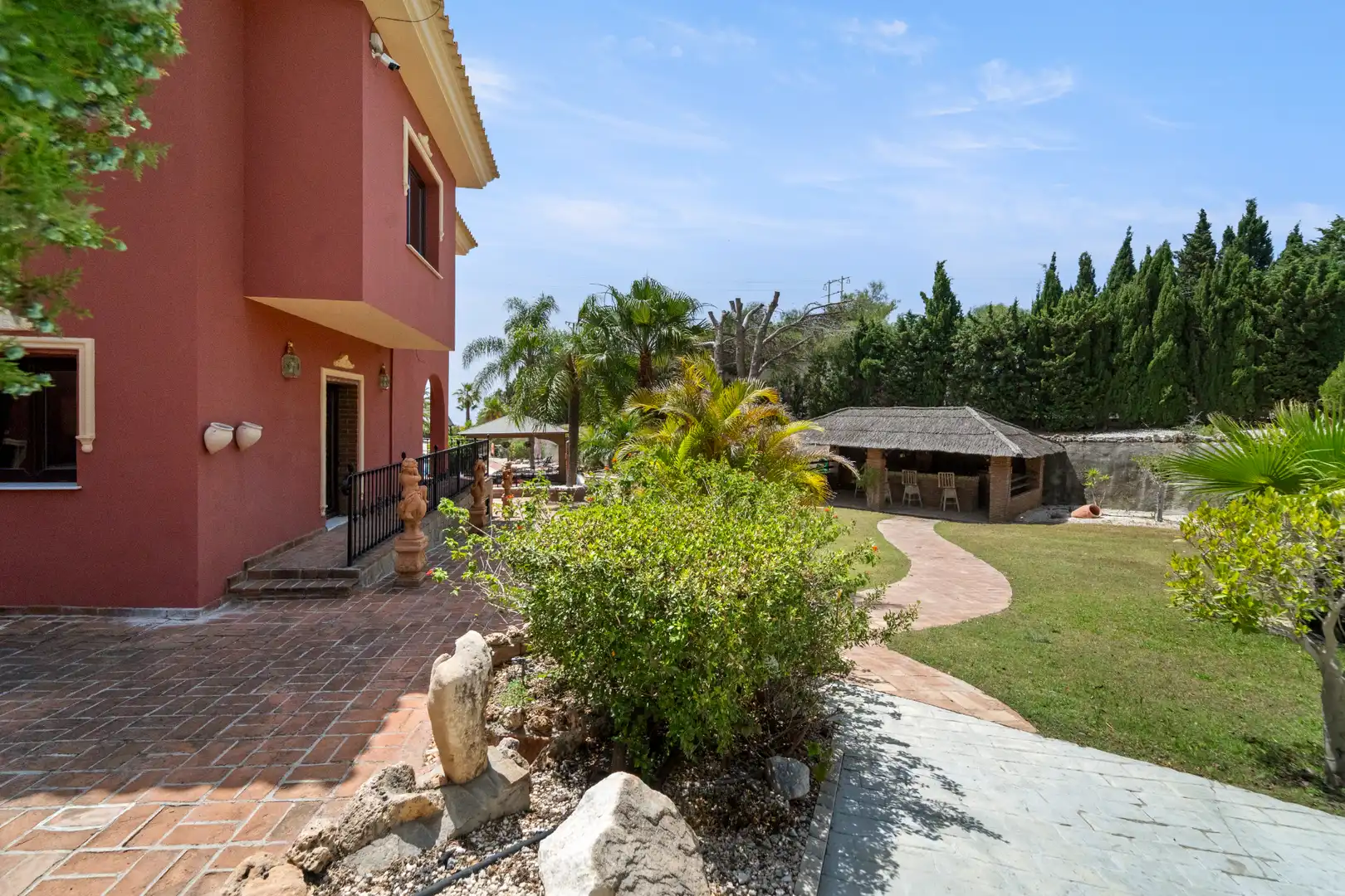 Garden of Houses for sale in Benalmádena  with Air Conditioner, Heating and Private garden