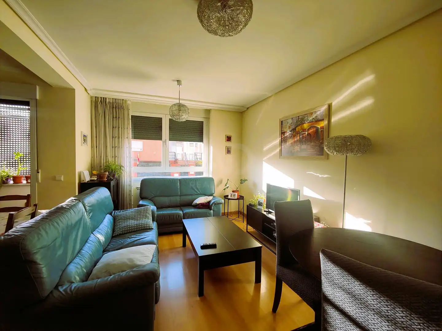 Sala de estar de Piso en venta en Santovenia de Pisuerga con Calefacción