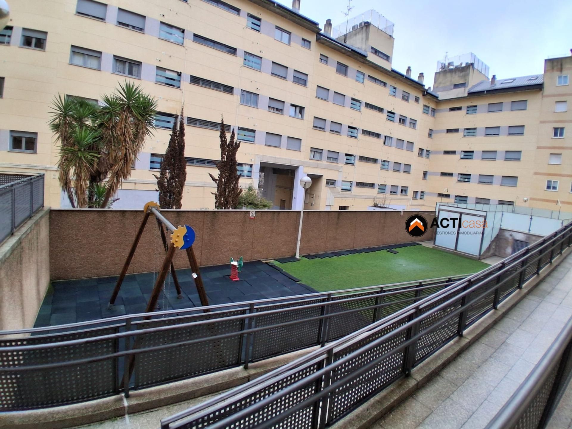 Terrace of Flat for sale in Cáceres Capital  with Heating, Private garden and Community pool