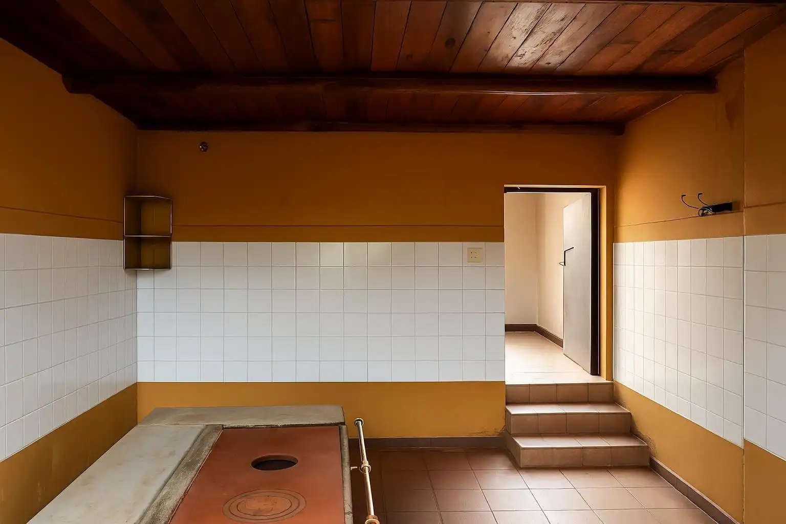 Cocina de Casa o chalet en venta en Rodeiro con Jardín privado y Amueblado