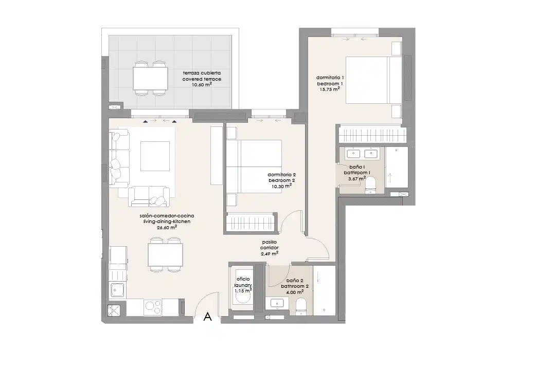 Appartement compact avec piscine à vendre à Mezquitilla, imagen 10
