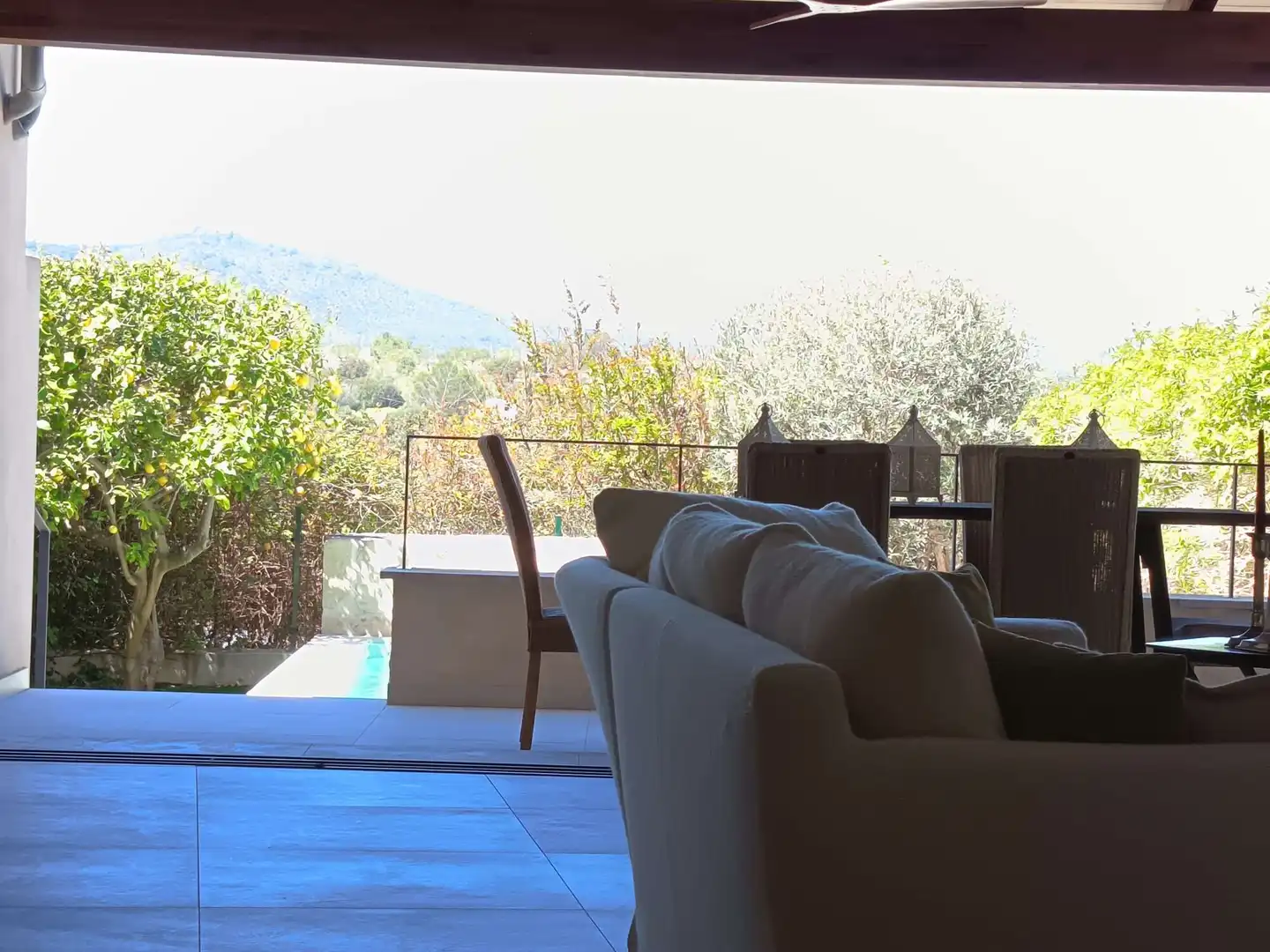 Terrace of Houses for sale in Llubí  with Heating, Terrace and Furnished