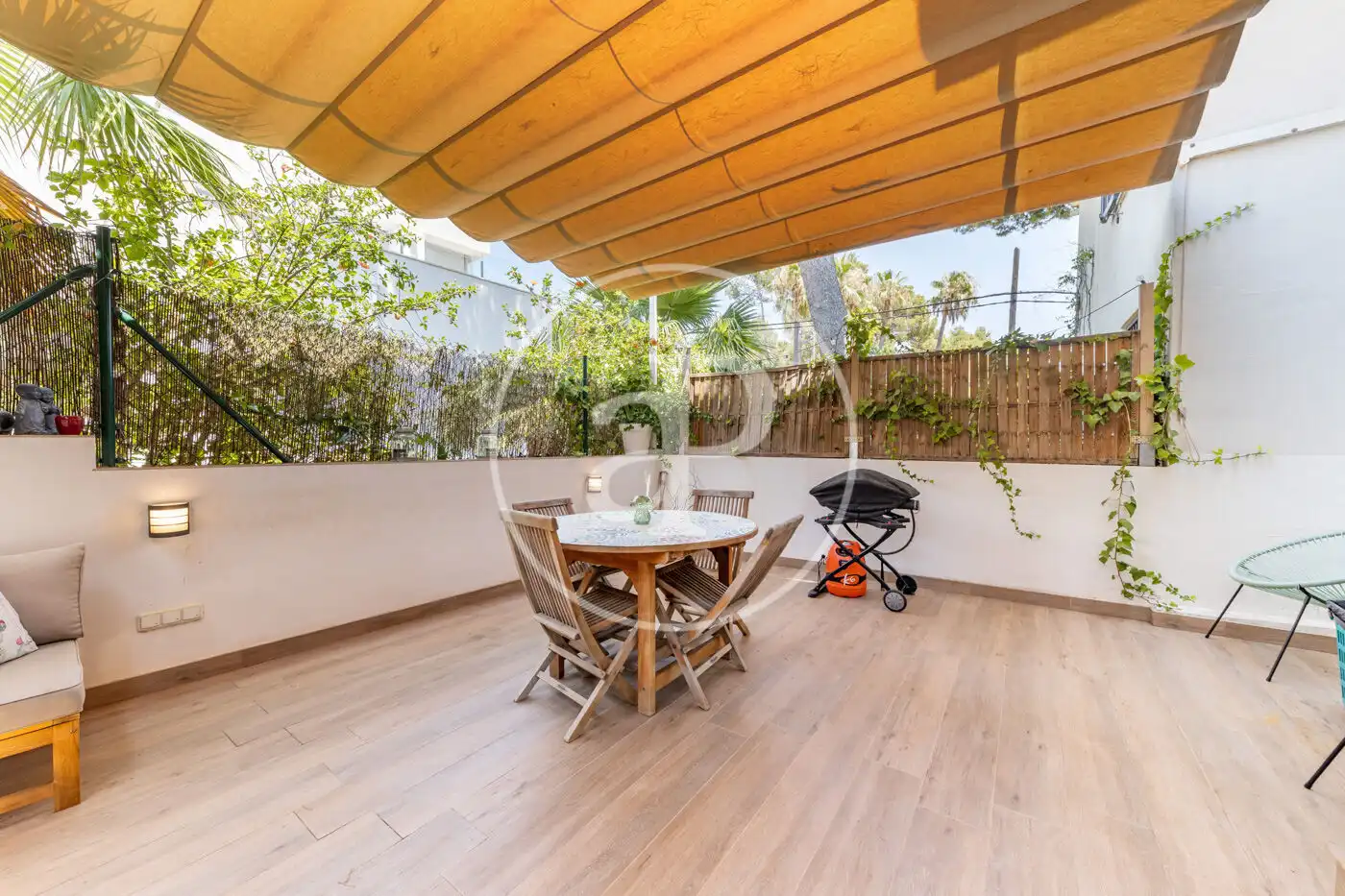 Terrace of Detached homes for rent in Calvià  with Air Conditioner, Heating and Private garden